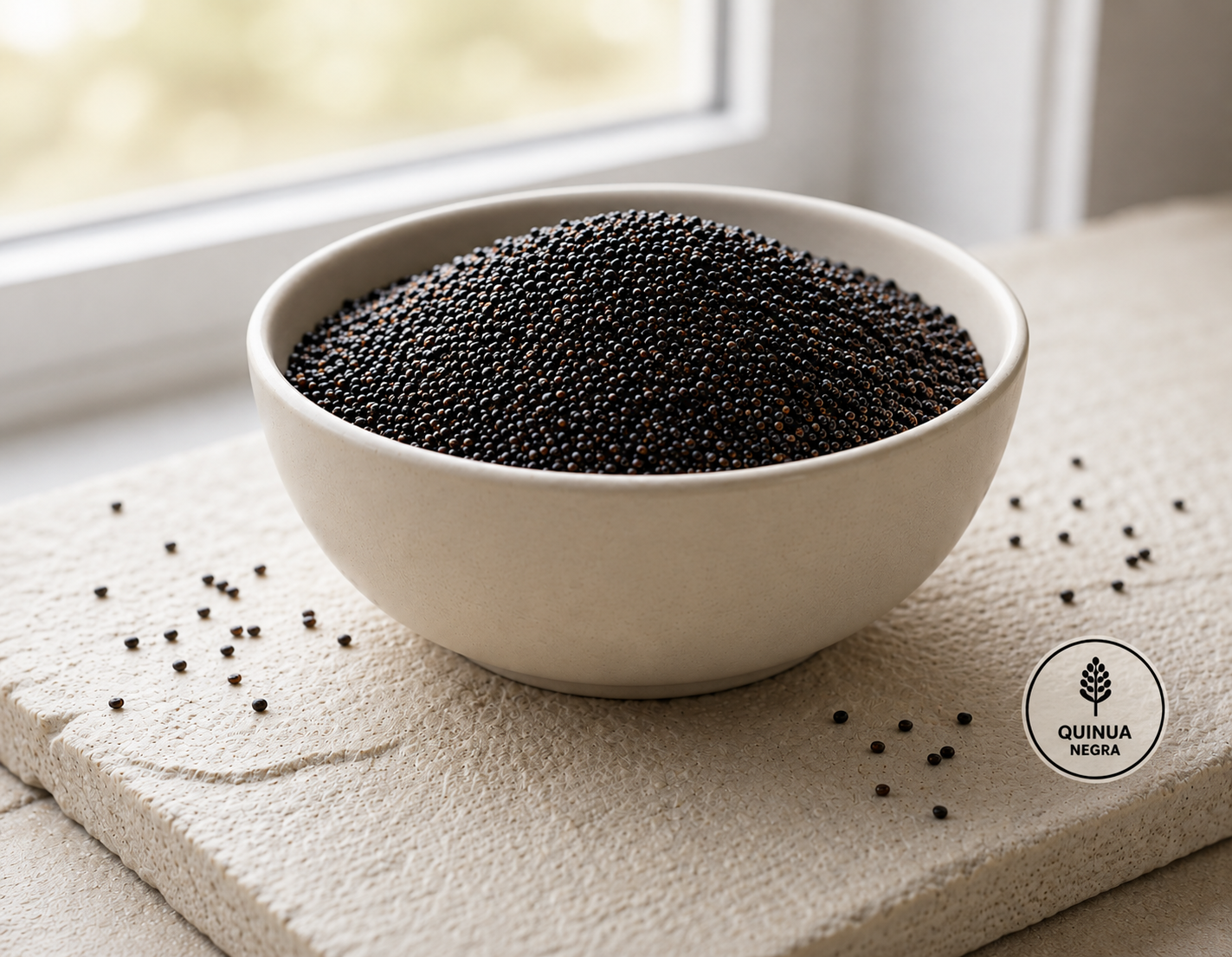 Black Organic Quinoa Grain